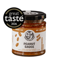 Jar of Makan Malaysia Peanut Sauce with a Great Taste 2026 award badge