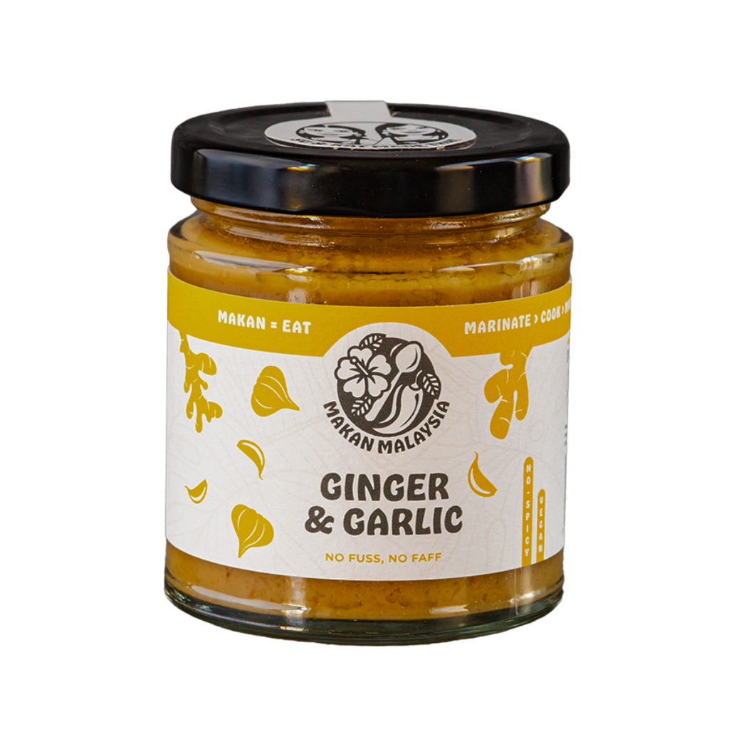 Jar of Makan Malaysia Ginger & Garlic Paste, 190g